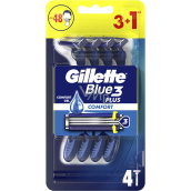 Gillette Blue3 Plus Comfort maszynka do golenia 4 sztuki dla mężczyzn