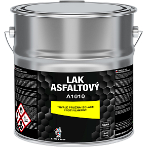 A1010 asfaltowy lak izolacyjny, czarny, 9 kg A1010 asfaltowy lak izolacyjny, czarny, 9 kg