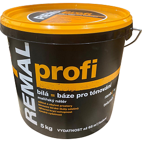 REMAL Profi farba malarska do gipsu i tynków renowacyjnych, 5 kg REMAL Profi farba malarska do gipsu i tynków renowacyjnych, 5 kg