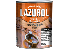 Lazurol S1002 lesk, lak na kov a dřevo, bezbarvý, 750 ml
