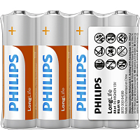 Philips Longlife baterie AA R6L4F/10 1,5 V 4 szt.