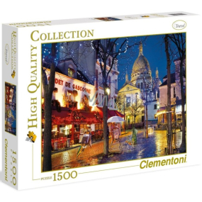 Clementoni Puzzle Paříž Montmantre 1500 dílků, doporučený věk 10+ Clementoni Puzzle Paříž Montmantre 1500 dílků, doporučený věk 10+