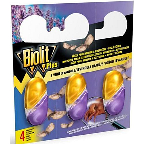 Biolit Plus M gelové háčky proti molům 3 kusy