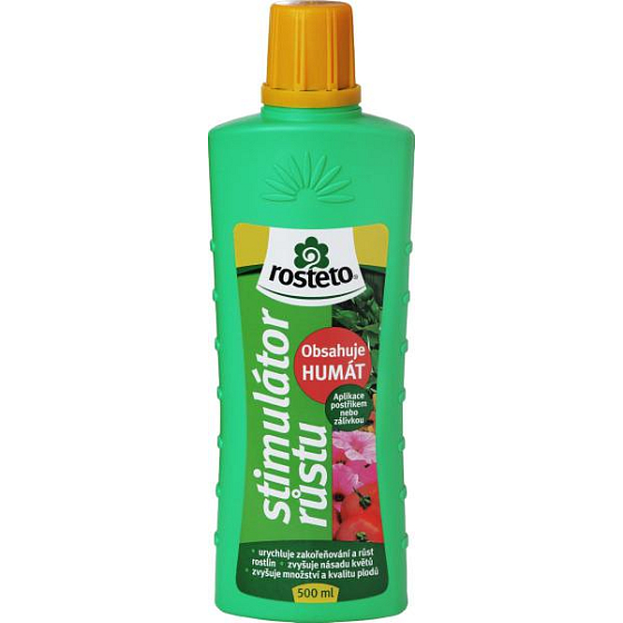 Rosteto Stimulátor růstu s humátem 500 ml