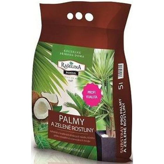 Raśelina Soběslav Substrat do palm i roślin zielonych 5 l