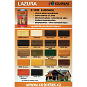 Colorlak Lazura Lusonol S1023 synteticná penetrační lazura Dub 8 l