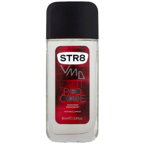 Str8 Red Code parfémovaný deodorant sklo pro muže 85 ml
