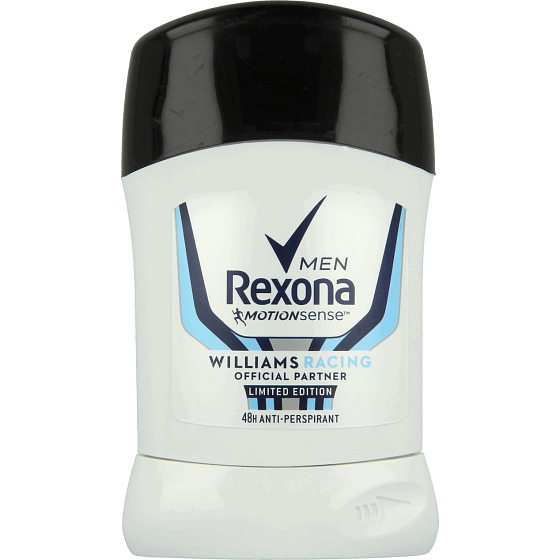 Rexona Men Motionsense Williams Racing antiperspirant deodorant stick 50 ml