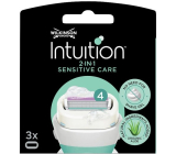Wilkinson Intuition Sensitive Care Aloe + Vitamin B5 wymienne wkłady dla kobiet 3 sztuki