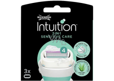 Wilkinson Intuition Sensitive Care Aloe + Vitamin B5 wymienne wkłady dla kobiet 3 sztuki