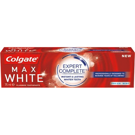 Colgate Max White Expert Complete Fresh Mint zubní pasta 75 ml