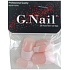Natural Art Nails umělé nehty rovné francouzská manikúra růžová 10 kusů 806