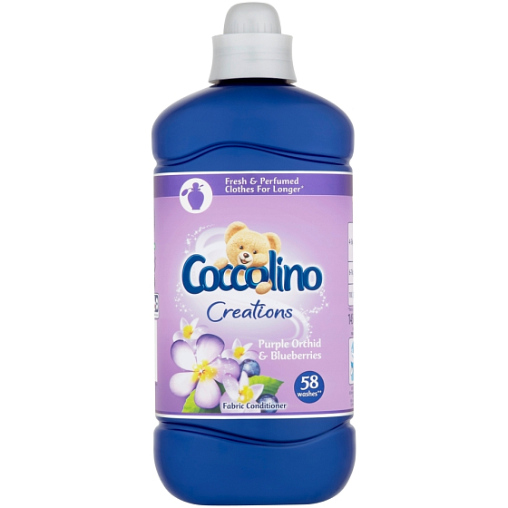 Coccolino Creations Purple Orchid & Blueberry koncentrovaná aviváž 58 dávek 1,45 l