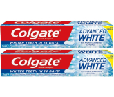 Colgate Advanced White zubní pasta 2 x 75 ml, duopack