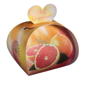 English Soap Różowy grapefruit naturalne perfumowane mydło z masłem shea 3 x 20 g