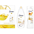 Dove Nourishing Secrets Nourishing Silk sprchový gel 250 ml + Oat Milk tělové mléko 250 ml, kosmetická sada