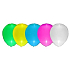 Balónek LED svítící mix barev 30 cm 5 kusů