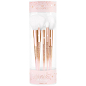 Essence Sparkle All The Way zestaw pędzli do makijażu ze sztucznymi włosiem 5 sztuk