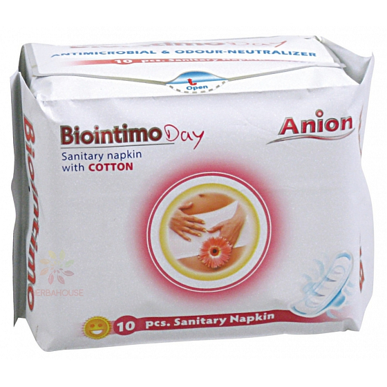 Biointimo Day Anion dzienne wkładki higieniczne 10 sztuk