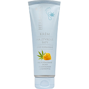 Herbavera krem na stwardnienia pięt z lanoliną i konopiami, 120 ml