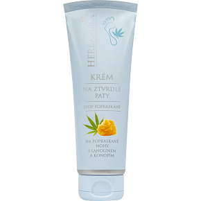 Herbavera krem na stwardnienia pięt z lanoliną i konopiami, 120 ml Herbavera krem na stwardnienia pięt z lanoliną i konopiami, 120 ml