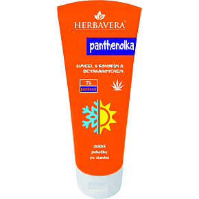Herbavera Panthenolka żel po opalaniu z konopiami i beta-karotenem, 200 ml
