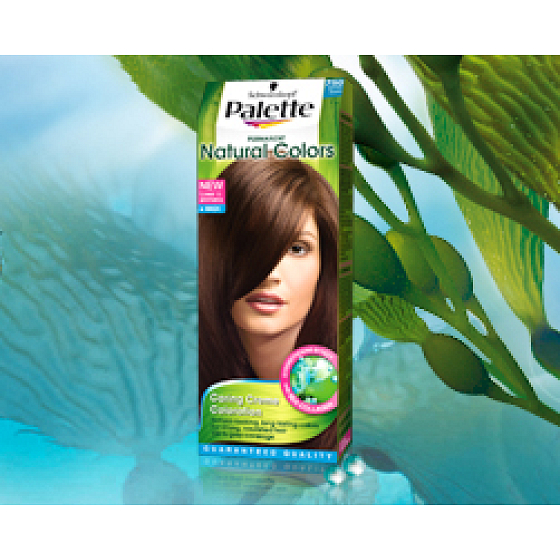 Schwarzkopf Palette Permanent Natural Colors barva na vlasy 750 zlatavě hnědý