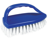 Spokar Szczotka do prasowania duża, plastikowa obudowa, włókna syntetyczne, 14 cm