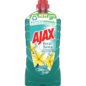 Ajax do podłóg i powierzchni Floral Fiesta Lagoon Flowers uniwersalny środek czyszczący, kwiaty, 1 l