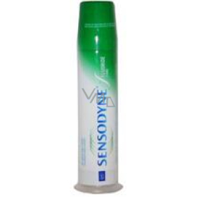 Sensodyne Fluoride s obsahem nitrátu draselného zubní pasta snižuje citlivost zubů a obnažených krčků pumpička 100 ml