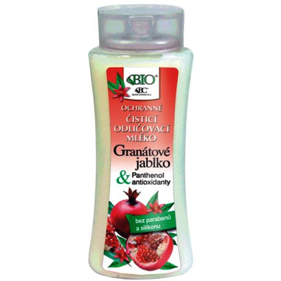 Bione Cosmetics Granátové jablko čisticí odličovací pleťové mléko 255 ml