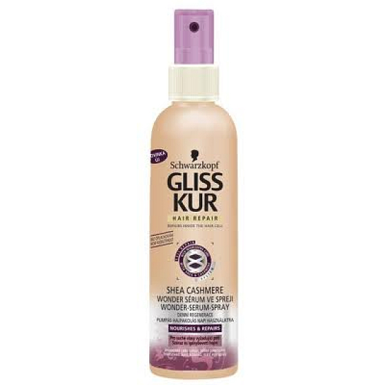 Gliss Kur Shea Cashmere zázračné denní sérum sprej 200 ml