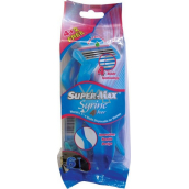 Super-Max Syrine 4břitý holicí strojek pro ženy 6 kusů