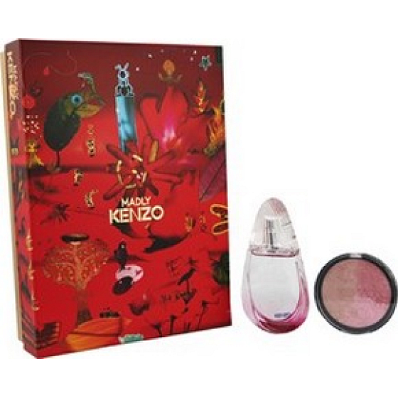 Kenzo Madly Kenzo! parfémovaná voda pro ženy 50 ml + sluneční pudr 10 g, dárková sada