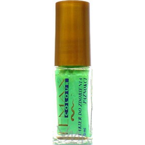 Lemax Zdobící lak na nehty odstín zelený neon 6 ml