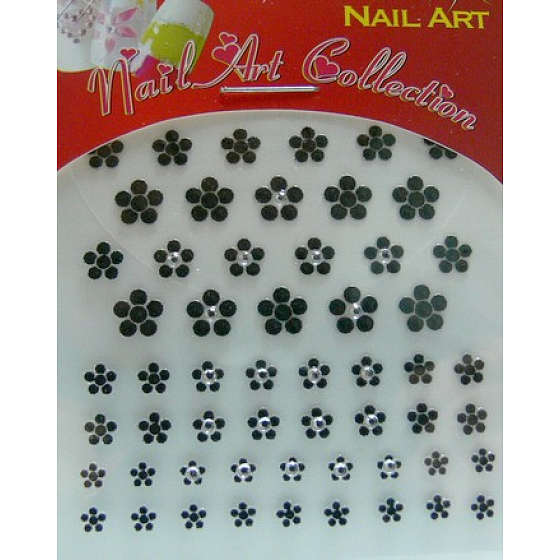 Nail Art samolepicí nálepky na nehty 3DS17B 1 aršík