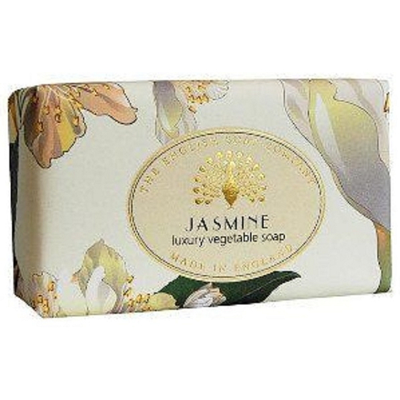 English Soap Bílý Jasmín přírodní parfémované mýdlo s bambuckým máslem 190 g
