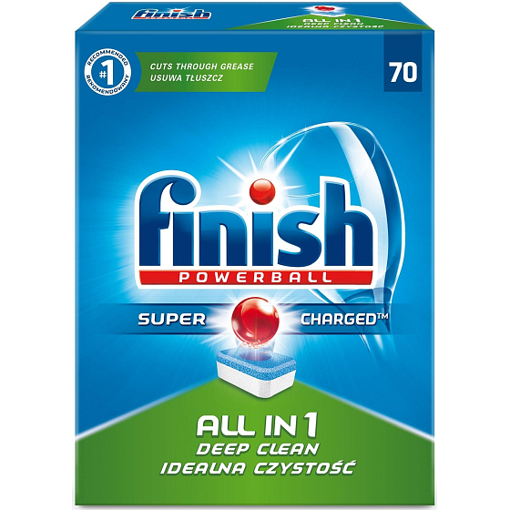 Finish All in 1 Deep Clean tablety do myčky 70 kusů
