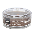 WoodWick Oudwood - Pryskyřice vonná svíčka s dřevěným knotem petite 31 g
