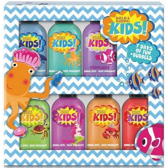 Baylis & Harding Kids Pěna do koupele pro děti 7 x 50 ml, kosmetická sada