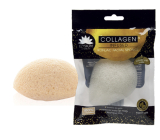 Elysium Spa Konjac + aktywna Collagen gąbka do demakijażu 1 sztuka