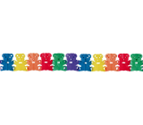 Girlanda Misie kolorowe 400 x 19 cm