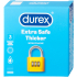 Durex Extra Safe Grubszy lateksowy kondom, mocniejszy, nominalna szerokość: 56 mm 3 sztuki