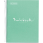 Miquelrius Emotions notes A4 Mentolowy z kropkami 80 kartek 90 g