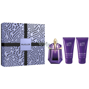 Thierry Mugler Alien parfémovaná voda 30 ml + tělové mléko 2 x 50 ml, dárková sada pro ženy