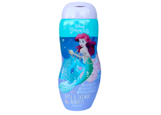 Disney Princess Little Mermaid - Malá mořská víla sprchový gel + pěna 400 ml