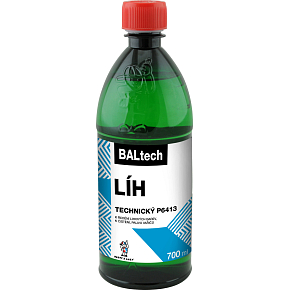 BALTECH technický líh P6413, plast 700 ml