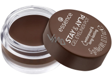 Essence Stay & Play Waterproof gelové oční linky 02 Brown 5 g