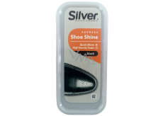 Silver Express Shoe Shine Black leštící houbička na obuv 1 kus