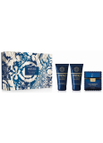 Versace Eau Fraiche Extreme Pour Homme woda perfumowana 50 ml + balsam po goleniu 50 ml + żel pod prysznic 50 ml, zestaw prezentowy dla mężczyzn